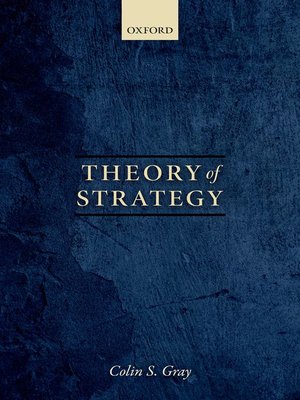 cover image of Theory of Strategy